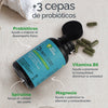 D Caps (Detox) con 3 Cepas de Probióticos