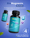 Bio Magnesio Quelado Glicinato, Taurato, Treonato y Malato. 964 mg