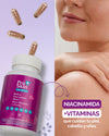 Pro Skin Biotina +17 vitaminas y minerales - Cuidado de pelo, piel y uñas